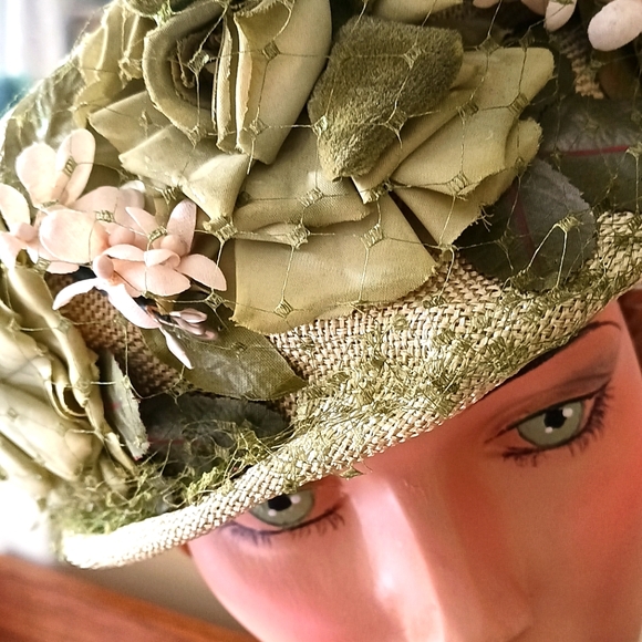 STUNNING VTG "ELIZABETH" RICH'S INC. HAT! - Picture 7 of 16